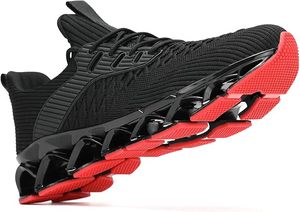 Hot Selling Cushion <b>Boots</b> Sneaker Joggers Running Walking Style Fashion Trainers Shoes Breathable With Laces Up Sports Footwear - Product Image 5