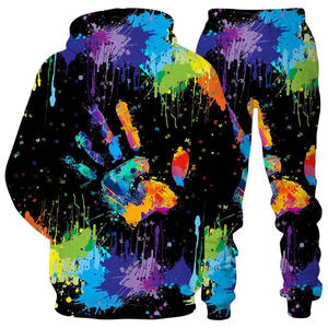 Chándal Tie-Dye para Hombre Ecológico, Antiencogimiento, de Primera Calidad, con el Mejor Material, Antiencogimiento, Última Tendencia - Product Image 3