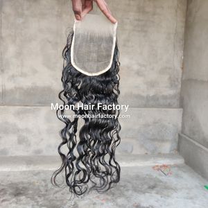 Extensions de cheveux humains indiens bruts non traités à 100 %, ondulés, meilleure qualité, couleur noire, produit de qualité supérieure, aspect naturel, vente en gros - Product Image 2