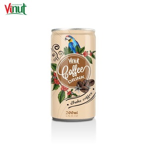 Fresh Shake <b>Coffee</b> Aluminum <b>Can</b> 200ml Wholesale Private Label OEM Beverage VINUT for Distributor - Product Image 4