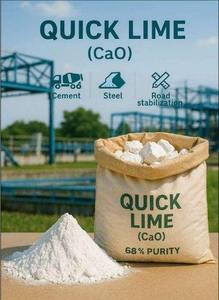 Cal Viva, Óxido de Calcio (CaO), Cal de Alta Reactividad para Construcción y Metalurgia - Product Image 2