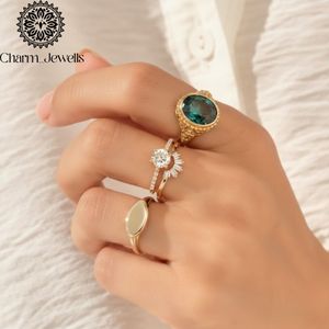 Bague de fiançailles en argent et moissanite Charm Jewells, taille coussin, motif floral, sertissage à griffes, certifiée IGI, classique et romantique pour femme - Product Image 4