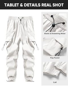 Pantalon de snowboard unisexe chauffant, imperméable et coupe-vent, style cargo avec imprimé flamme, 10 000 mm, respirant, séchage rapide, vêtements de ski - Product Image 6