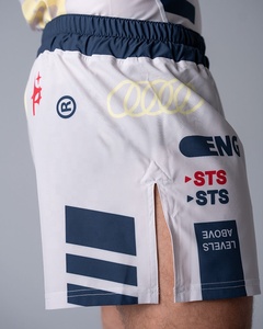 Shorts de boxe et de kickboxing MMA personnalisés pour hommes, de qualité supérieure, respirants, durables, légers, 100 % polyester, fabrication OEM sur mesure - Product Image 3