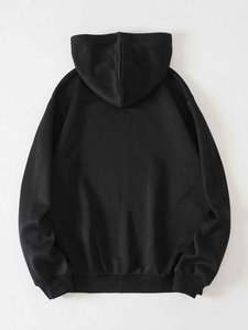 Sweat-shirts à capuche surdimensionnés pour hommes avec strass, 100 % coton, streetwear, respirants, écologiques, vente en gros, design de créateur, tissu confortable, qualité supérieure - Product Image 2