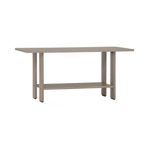 Mesa de Centro Rectangular Contemporánea de Madera Laminada en Roble Oscuro para Sala de Estar, Muebles para el Hogar - Product Image 1