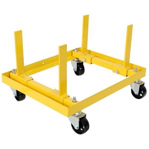 750lbs Adjustable Yellow Rolling <b>Engine</b> <b>Stand</b> 2pcs Buckle Straps Self-Pickup Not Supported Transmission Jacks Product Category - Product Image 2