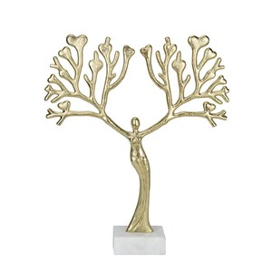Modern Sculpture Abstract Human Figurine Tabletop Statue Desktop <b>Decor</b> for Living Room Office - Product Image 5