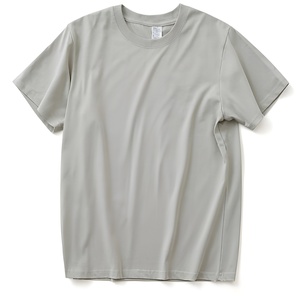 T-shirt Homme Col Rond 100% Coton 220 GSM Qualité Supérieure Personnalisé Délavé à l'Acide Impression Soie Coupe Classique Unie Vente en Gros - Product Image 4