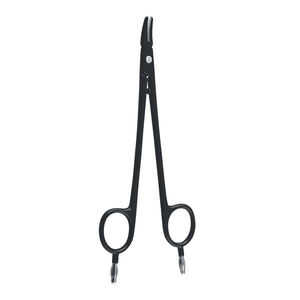 Pinza Quirúrgica Bipolar Negra de Acero Inoxidable para Sellado de Arterias con Cable Manual, Certificación CE Clase I, Fabricada por ZUOL. - Product Image 5