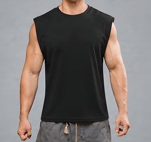 เสื้อกล้ามออกกำลังกายผ้าฝ้าย 180 GSM คุณภาพพรีเมียม สำหรับการฝึกซ้อม ฟิตเนส และสวมใส่ลำลอง - Product Image 6