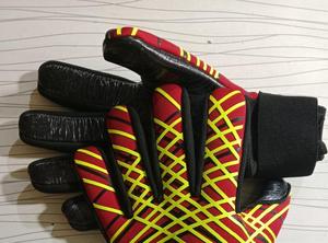 Guantes de Portero de Fútbol Personalizados SUBHAY, Rojos y Amarillos, de Látex, con Dedos Completos, Antideslizantes, con Correa de Muñeca Ajustable, Unisex, Deportivos - Product Image 6
