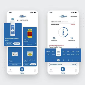 Desarrollo de Aplicaciones Móviles RoyalCraft para Entrega de Leche en Android e iOS con Sistema de Pedidos Recurrentes, Sistema de Monedero y Planes de Suscripción - Product Image 1