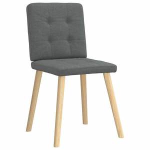 Ensemble de 4 chaises de salle à manger gris foncé - Product Image 3