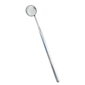 Ensemble de miroirs buccaux dentaires en acier inoxydable avec poignée moletée, instrument chirurgical manuel argenté, instruments dentaires de classe I - Product Image 6
