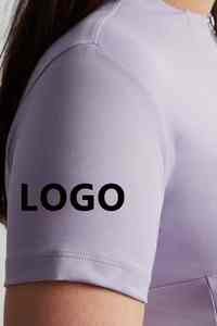 Nueva ropa de equitación de alta calidad, camisas ecuestres de manga corta, diseño personalizado, camisetas para mujer, capas base ecuestres. - Product Image 5