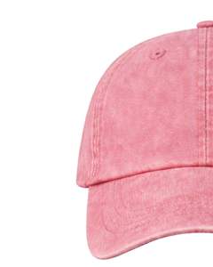 หมวกเบสบอลผ้าฝ้ายสีชมพูอ่อน แบบเรียบ ปรับขนาดได้ ใส่ได้ทั้งชายและหญิง สไตล์ลำลอง สำหรับเล่นกีฬา ระบายอากาศได้ดี สวมใส่สบาย หมวกแบบสั่งทำได้ คุณภาพพรีเมียม - Product Image 4
