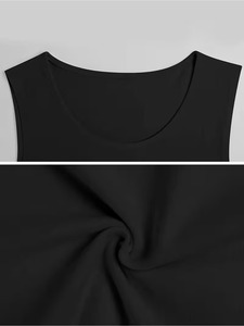 Débardeurs de sport pour hommes personnalisés avec logo, effet vintage délavé, séchage rapide 3D, respirants, coupe ajustée, sans manches pour l'entraînement - Product Image 3