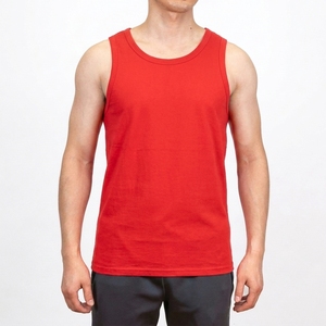 <b>men</b> gym <b>singlet</b> made <b>for</b> Gym workouts using lightweight breathable fabric that keeps the body cool and dry during training - Product Image 4