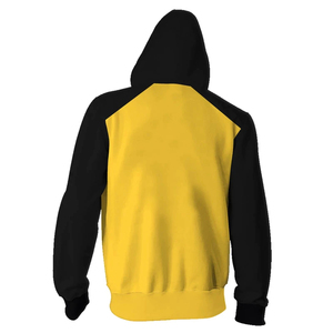 เสื้อฮู้ดดี้แบบสั่งทำพิเศษสำหรับแบรนด์สตรีทแวร์ ดีไซน์ลายพิมพ์สีสันสดใสทั่วตัว แขนเสื้อแบบแร็กแลน พิมพ์ลายอนิเมะ - Product Image 2