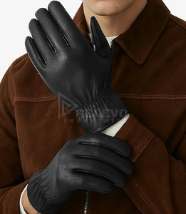 Gants de moto professionnels en cuir véritable pour hommes, protection rigide en fibre de carbone pour les articulations, gants de course de motocross personnalisés - Product Image 1