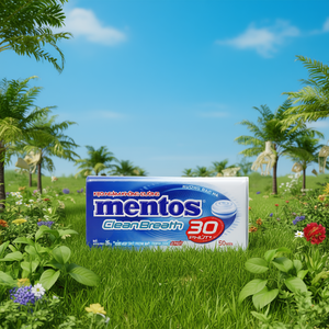 Mentos - Caramelos Masticables Sin Azúcar con Sabor a Menta Fresca, 35g, Caja al por Mayor - Product Image 3