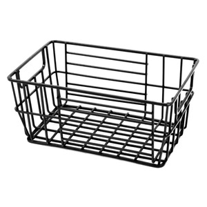 Eco-Friendly Rectangle Iron <b>Wire</b> Hanging <b>Wall</b> <b>Basket</b> Modern Metal Storage Organizer for Flowers Plants Home Sundries Kitchen - Product Image 4