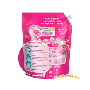 Laundry <b>Detergent</b> Liquid Refill Pouch 3.1 L Rose Scent Natural Formula Machine Wash - Product Image 3