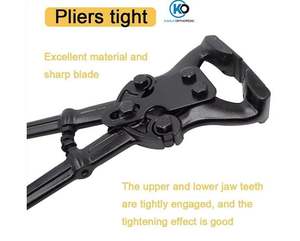 Kit d'outils professionnels pour le soin des sabots de chevaux, cisailles métalliques, coupe-sabots, coupe-ongles KAHLU ORTHOPEDIC, instruments vétérinaires de haute qualité - Product Image 4