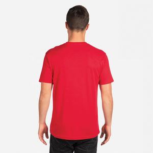 Next Level Apparel 6010 Camiseta unisex de tres mezclas 50% Poliéster 25% Algodón hilado en anillo peinado 25% Rayón Camiseta roja transpirable - Product Image 2