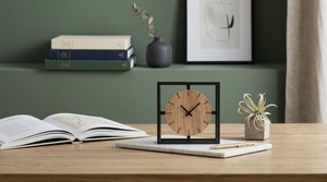 Small Size Shelf <b>Clock</b> Decorative Tabletop Timepiece Suitable For Home Office And Bedroom Decor Shelf Decoration Display - Product Image 2