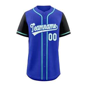 Maillot de baseball imprimé uni de style tendance - Respirant, séchage rapide, manches courtes, 100% polyester, antibactérien, unisexe, fabriqué au Pakistan - Product Image 4