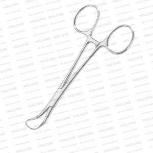 Pinzas para toallas Backhaus de 3-1/2″ (9cm) (14cm) de acero inoxidable con puntas afiladas superpuestas para draping quirúrgico - Product Image 4