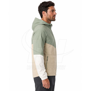 Veste coupe-vent élégante, veste coupe-vent tendance, veste coupe-vent d'extérieur avec finition lisse - Product Image 3