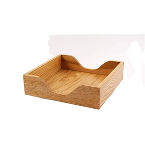 Servilletero de madera con estilo clásico Cajas de pañuelos Alta calidad Impermeable Ecológico Portátil B.S. INTERNATIONAL, BS-0259 - Product Image 3