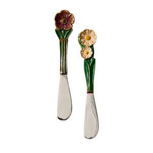 Wholesale Metal Floral Design Handle <b>Butter</b> <b>Knife</b> For Home Kitchen Use - Product Image 1