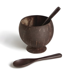 Noix de coco tasses prix bon marché personnaliser gravure logo accepté - Product Image 3