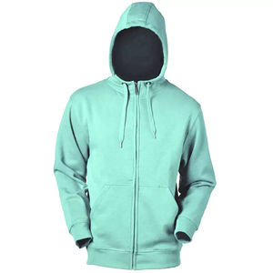 Sudaderas con Cremallera para Hombre de Primera Calidad, 100% Algodón, Transpirables, Impermeables, Resistentes al Viento, Forro Polar Ecológico de 360g, Ropa Urbana con Logotipo Personalizado - Product Image 3