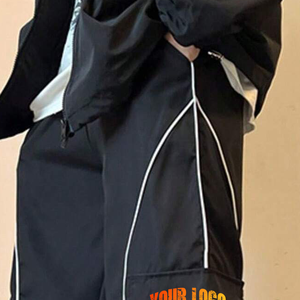 Pantalones Deportivos Cargo Personalizados con Bordado, Elásticos en la Cintura, Ligeros, Ecológicos, Transpirables, de Secado Rápido, Holgados, Antiarrugas, Casuales para Hombre - Product Image 2