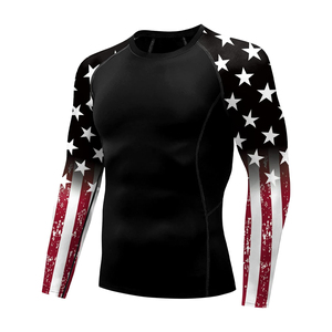 Rashguard professionnel pour hommes à manches longues, séchage rapide, pour entraînement sportif et gym, fabricant premium, commandes en gros - Product Image 5