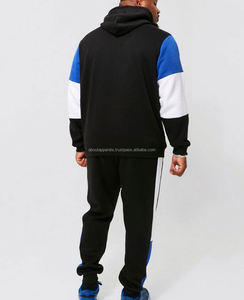 Polo personalizado para hombre al por mayor, chándal transpirable de algodón y poliéster para correr, cuello polar, chándal para gimnasio, diseño liso en blanco - Product Image 3