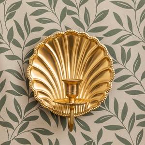 Brass Shell <b>Wall</b> <b>Sconce</b> Candle Holder Handmade Decorative <b>Wall</b> Mounted Candle Stand Vintage Brass <b>Wall</b> Decor for Living Room - Product Image 5