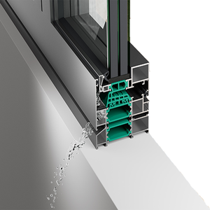 Finestre e Porte Moderne Personalizzate Huasin per Cucina, Apertura Interna, Telaio in Lega di Alluminio Nero di Lusso, Magazzino Toronto 2026 - Product Image 4