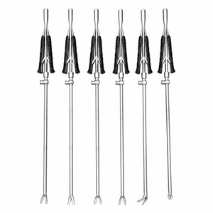 Juego de Instrumentos Quirúrgicos Cardiovasculares de Acero Inoxidable XS de Primera Calidad, 6 Piezas, Válvulas Básicas Reutilizables para Cirugía Cardíaca - Product Image 1