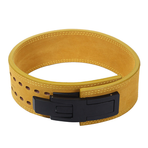 Ceinture de musculation de haute qualité pour le soutien lombaire, en cuir de vachette, personnalisable en usine, pour la musculation et le powerlifting - Product Image 1