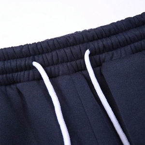 ชุดวอร์มแบบ unisex สีสันตัดกัน เสื้อฮู้ดมีซิปและกางเกงขายาว สไตล์ลำลอง มีกระเป๋าข้าง เหมาะสำหรับใส่ในฤดูใบไม้ร่วง - Product Image 5