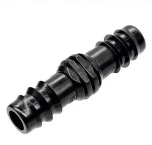 Conector de Tubería de Riego por Goteo de PP Negro de 16 mm, Adaptador de Manguera, Accesorios para Granjas, Invernaderos, Césped, Jardín, Sistema de Línea de Agua para el Hogar - Product Image 1