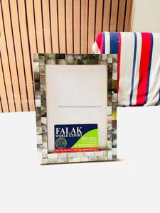 Unique Eco-Friendly Modern Mother of Pearl Shell Inlay Handmade Customizable Photo <b>Frame</b> Customized Logo for Interior Decoration - Product Image 2