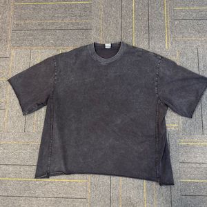 100% Cotton Pattern Printed Heavy Bleached Acid Wash Vintage <b>Large</b> Size Men's Casual <b>T</b> <b>Shirt</b> - Product Image 4
