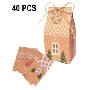 Bolsa de asas de Navidad personalizada de alta calidad Artículo de seda personalizado Estilo Patrón Carta Promoción China - Product Image 5